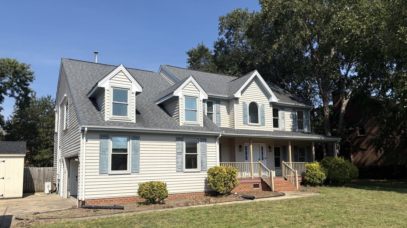 A house we visited, photographed on the day of the walkthrough