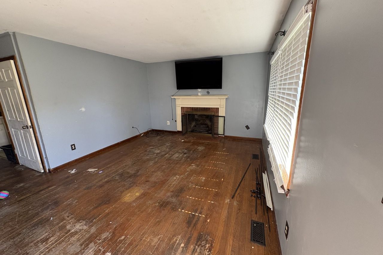 A home in Newport News before the work