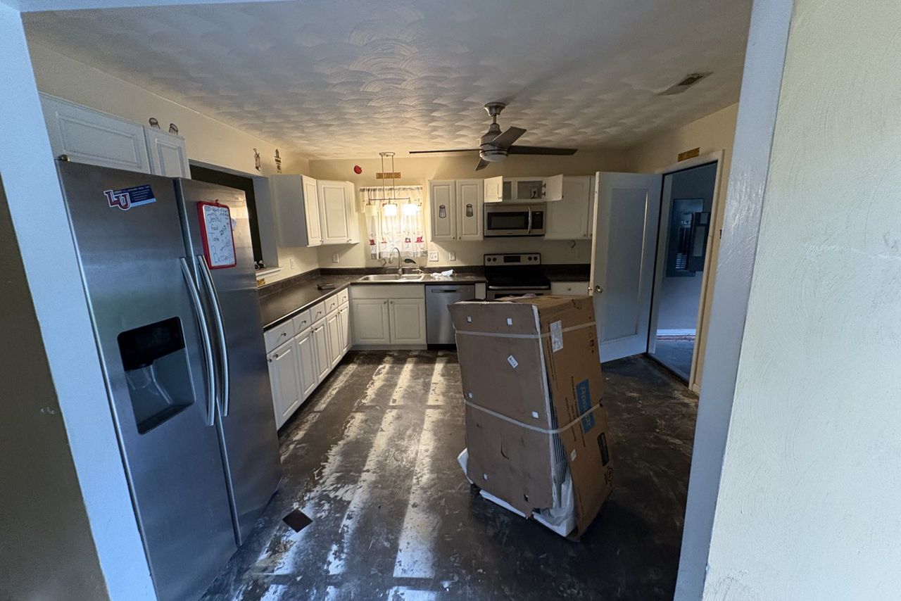 A home in Hampton before the work