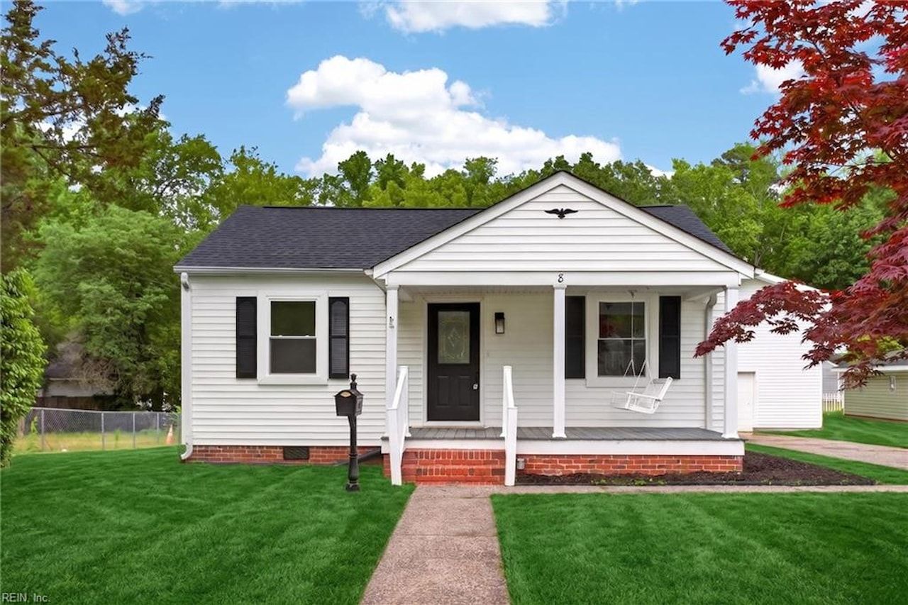 A finished home in Newport News